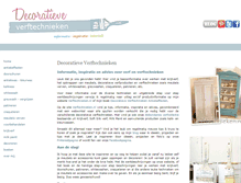 Tablet Screenshot of decoratieveverftechnieken.nl